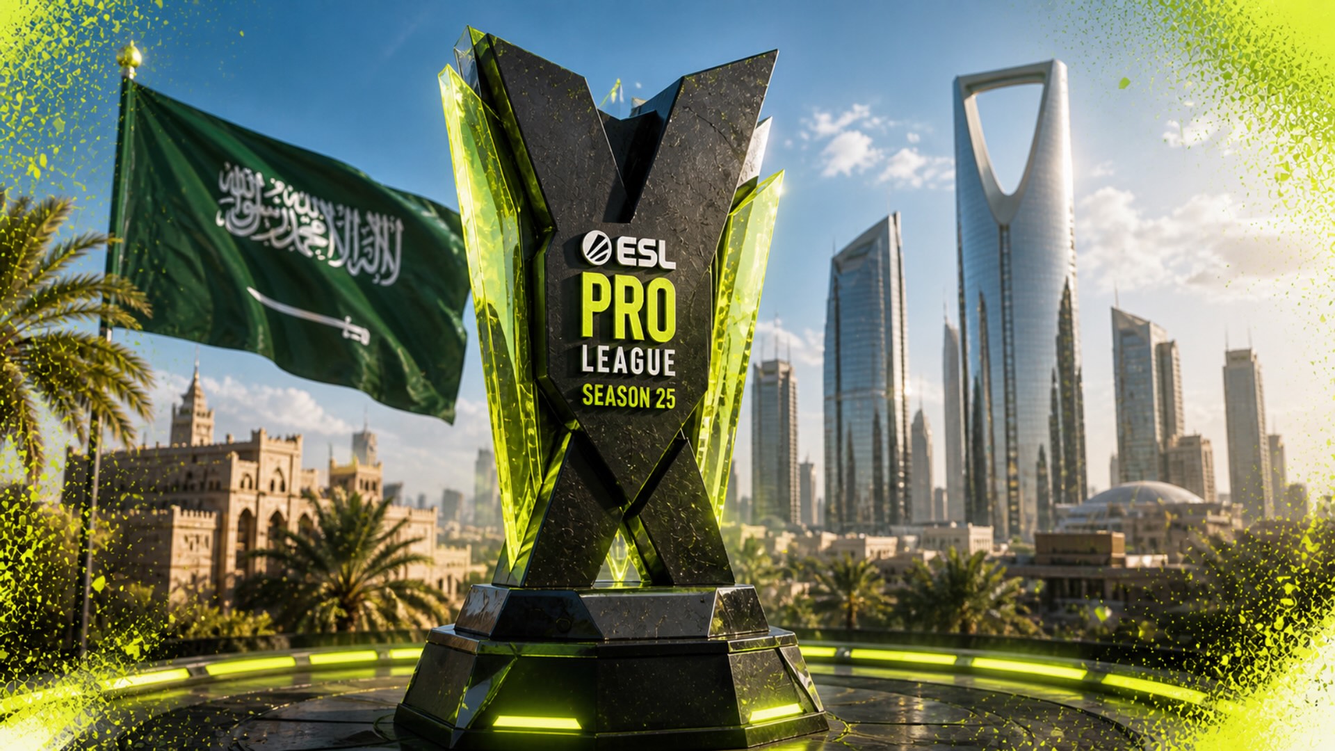ESL Pro League Season 25 in Saudi Arabia with $1.25M prize