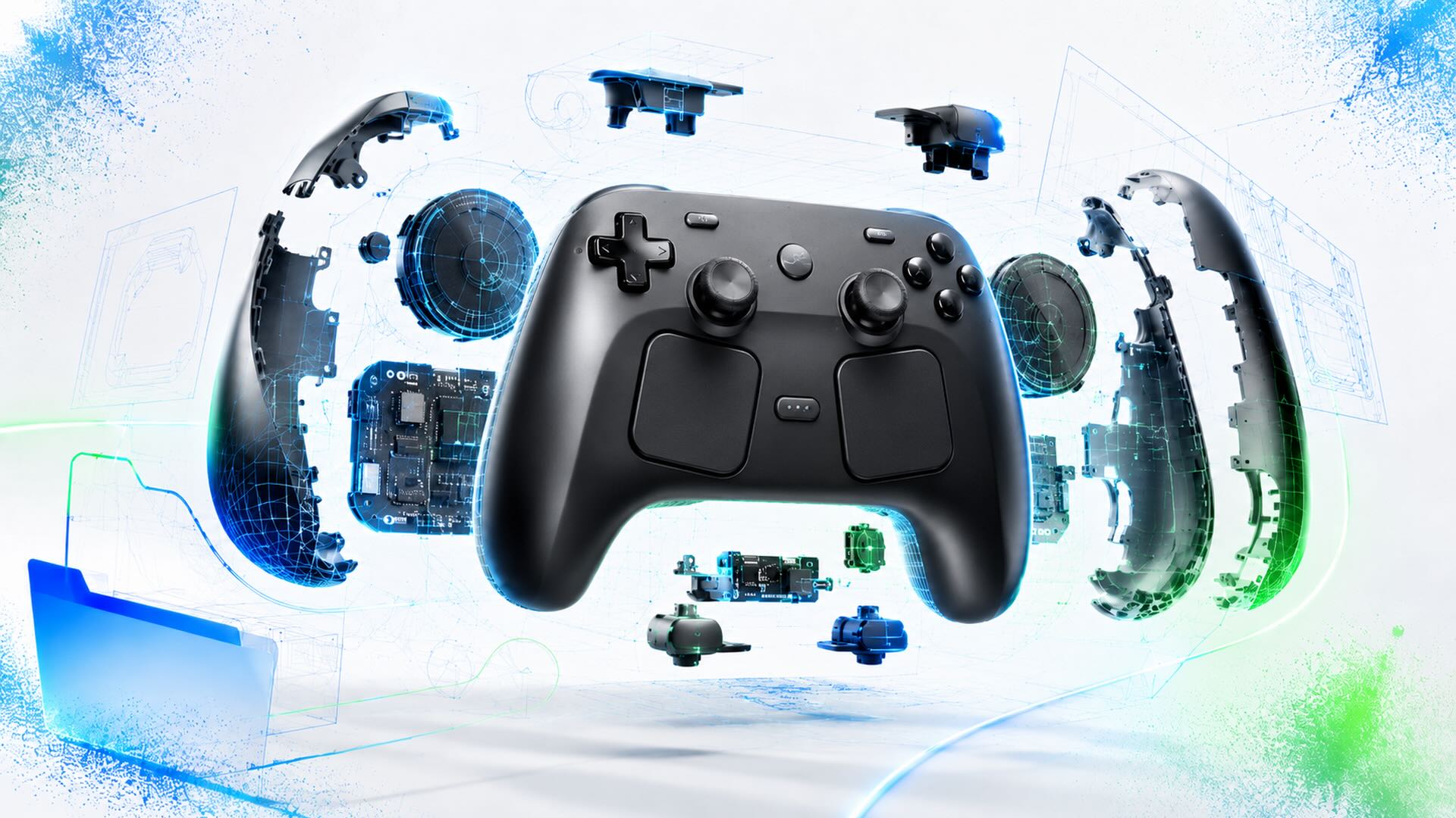 Valve releases Steam Controller CAD files under Creative Commons - news.white.market