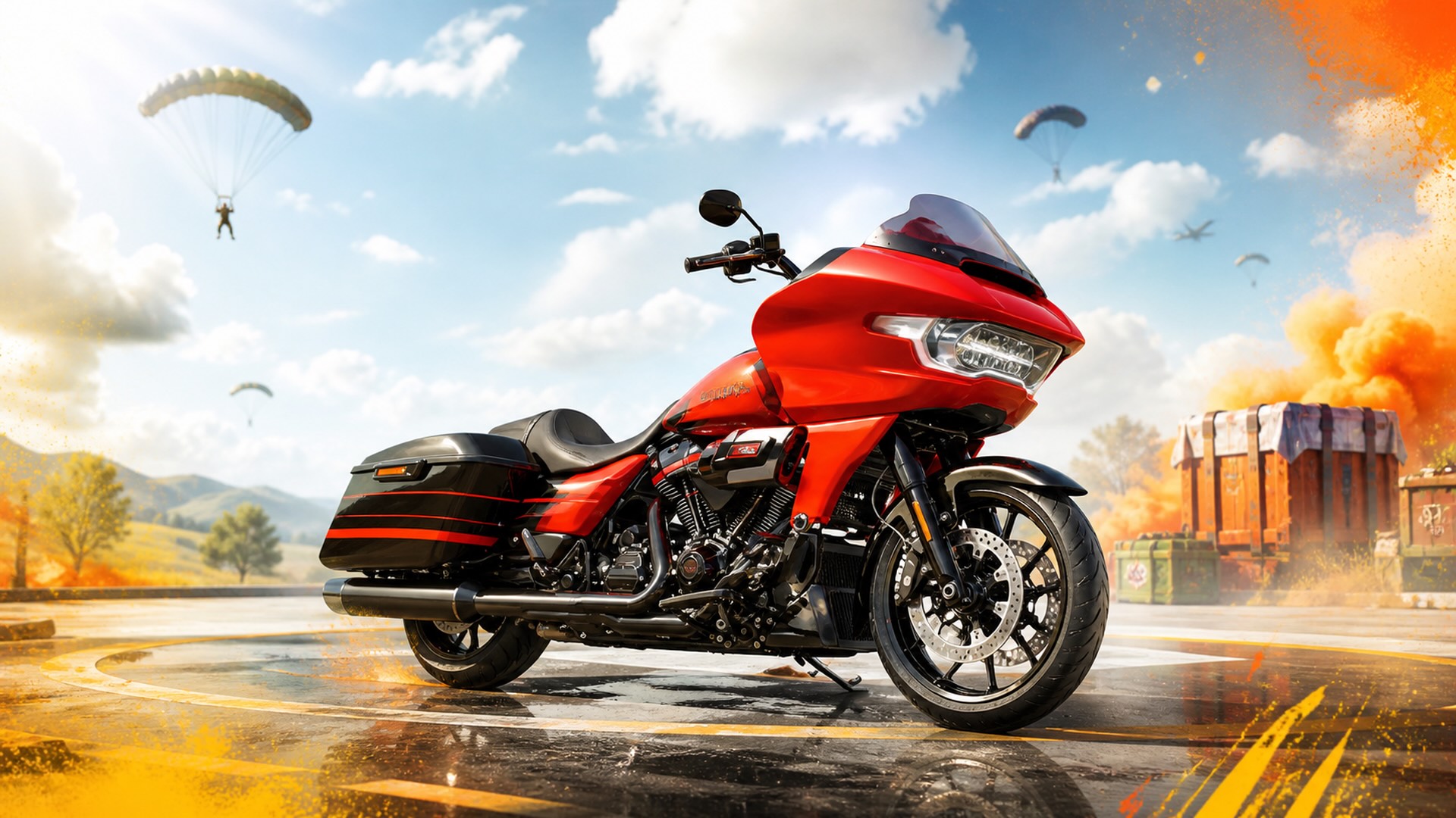BGMI adds Harley‑Davidson CVO Road Glide ST in 4.4