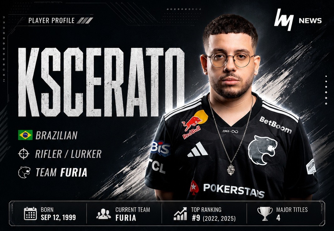 KSCERATO CS2: Player Profile, Stats, Career, and Trophies - news.white.market