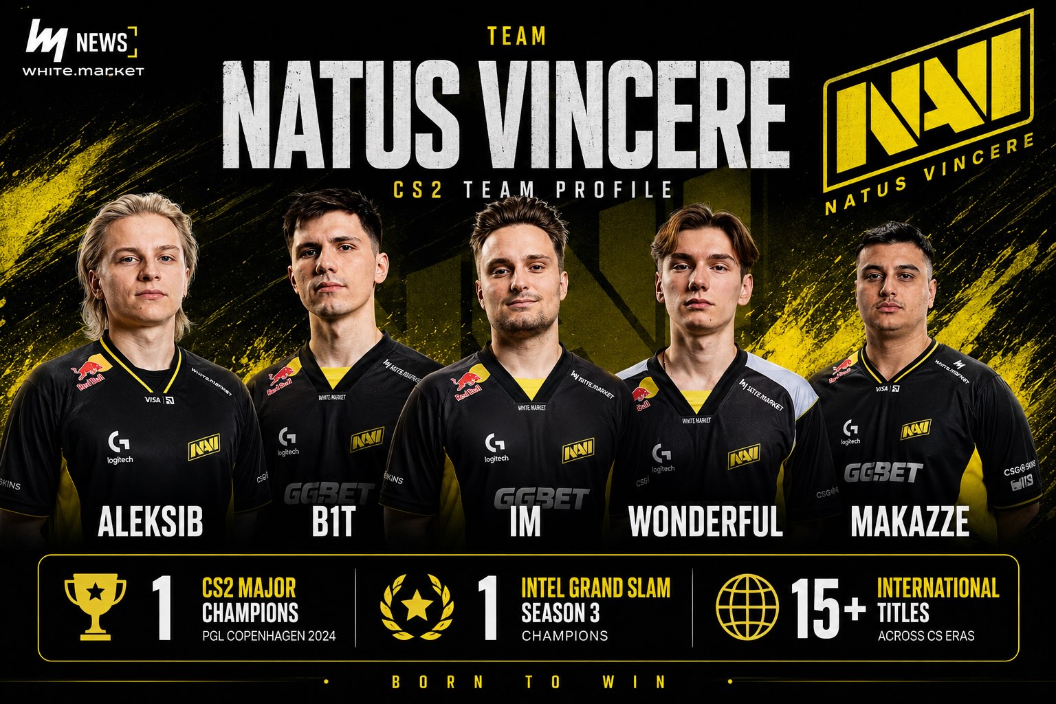 NAVI CS2: Natus Vincere Roster 2026, Legacy, Achievements - news.white.market