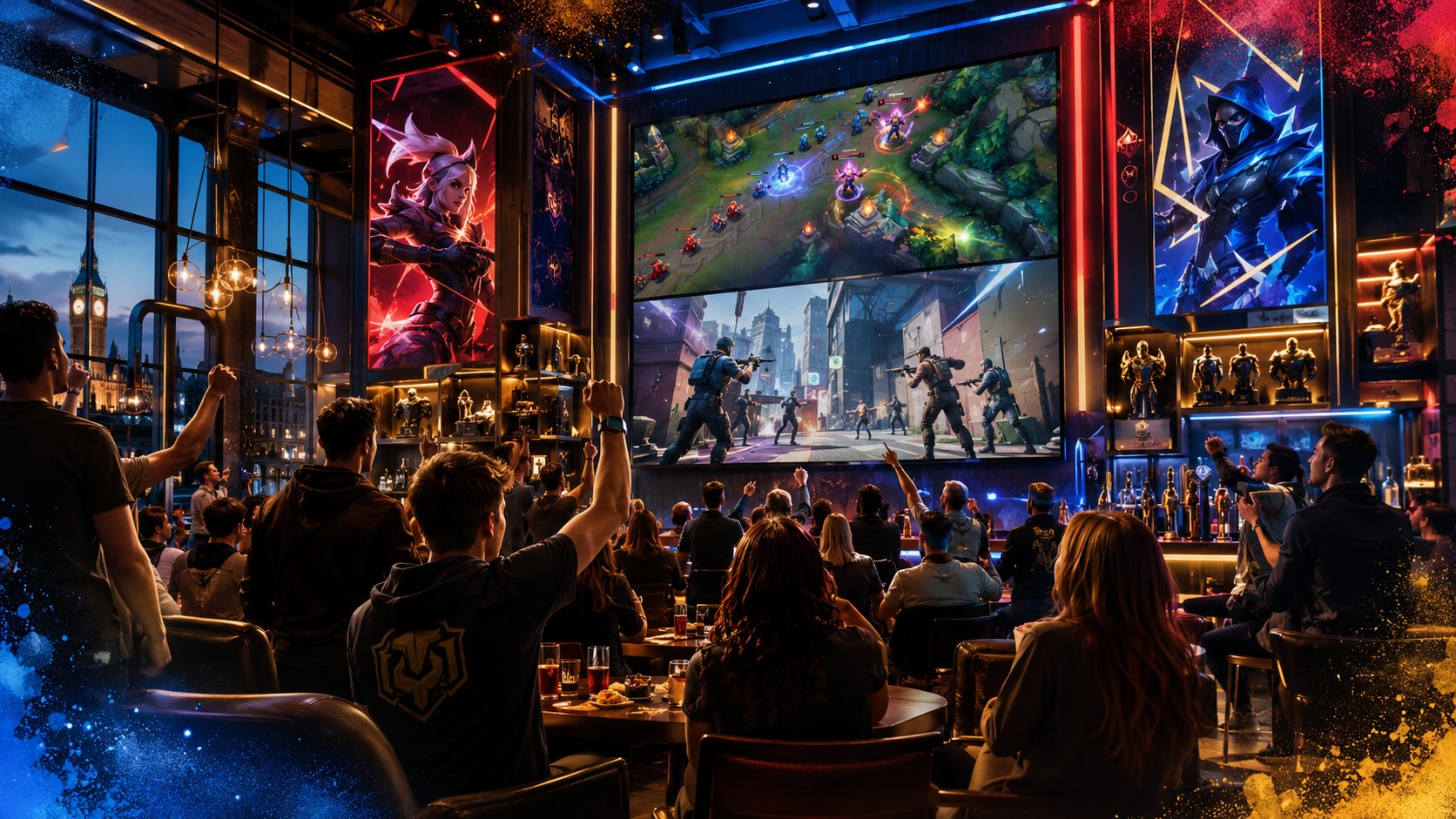 Riot opens free pop-up esports pub in London