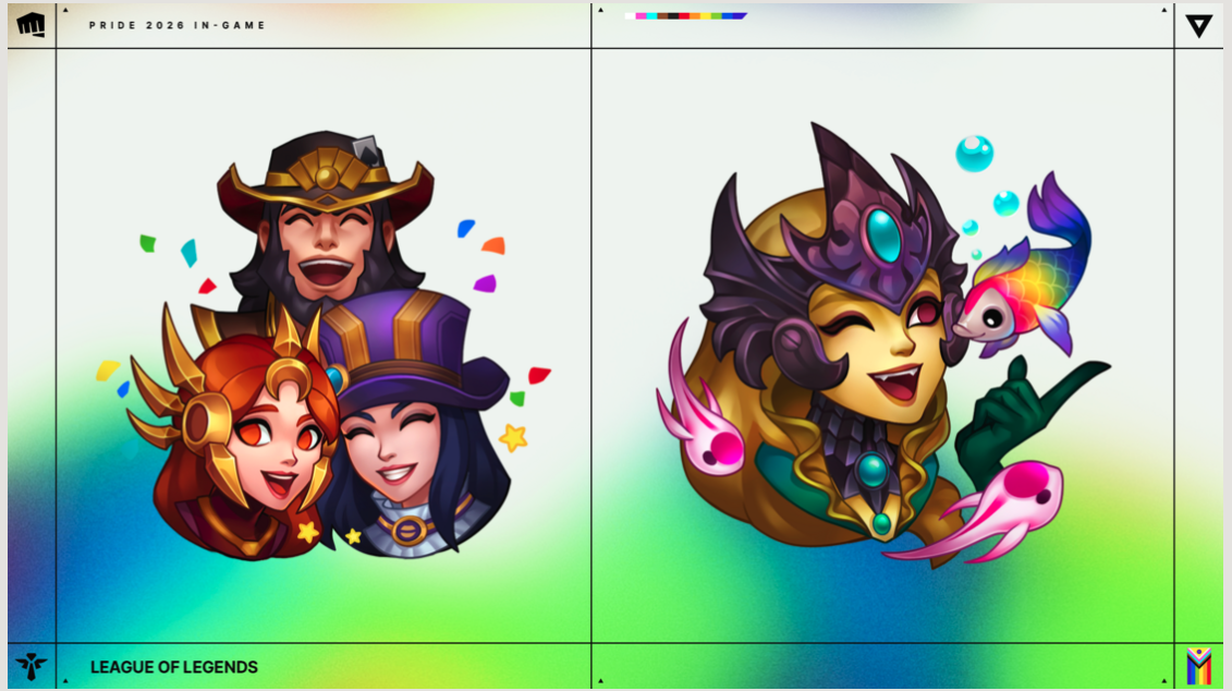 Riot rolls out Pride 2026 items across four games - news.white.market
