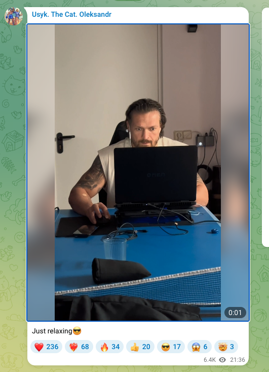 Usyk relaxes with Counter-Strike 2 after WBC, Ring title defense - news.white.market