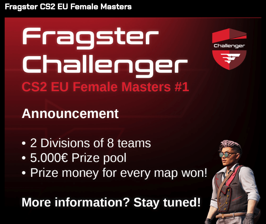 Fragster to launch EU women’s CS2 league in summer 2026 - news.white.market