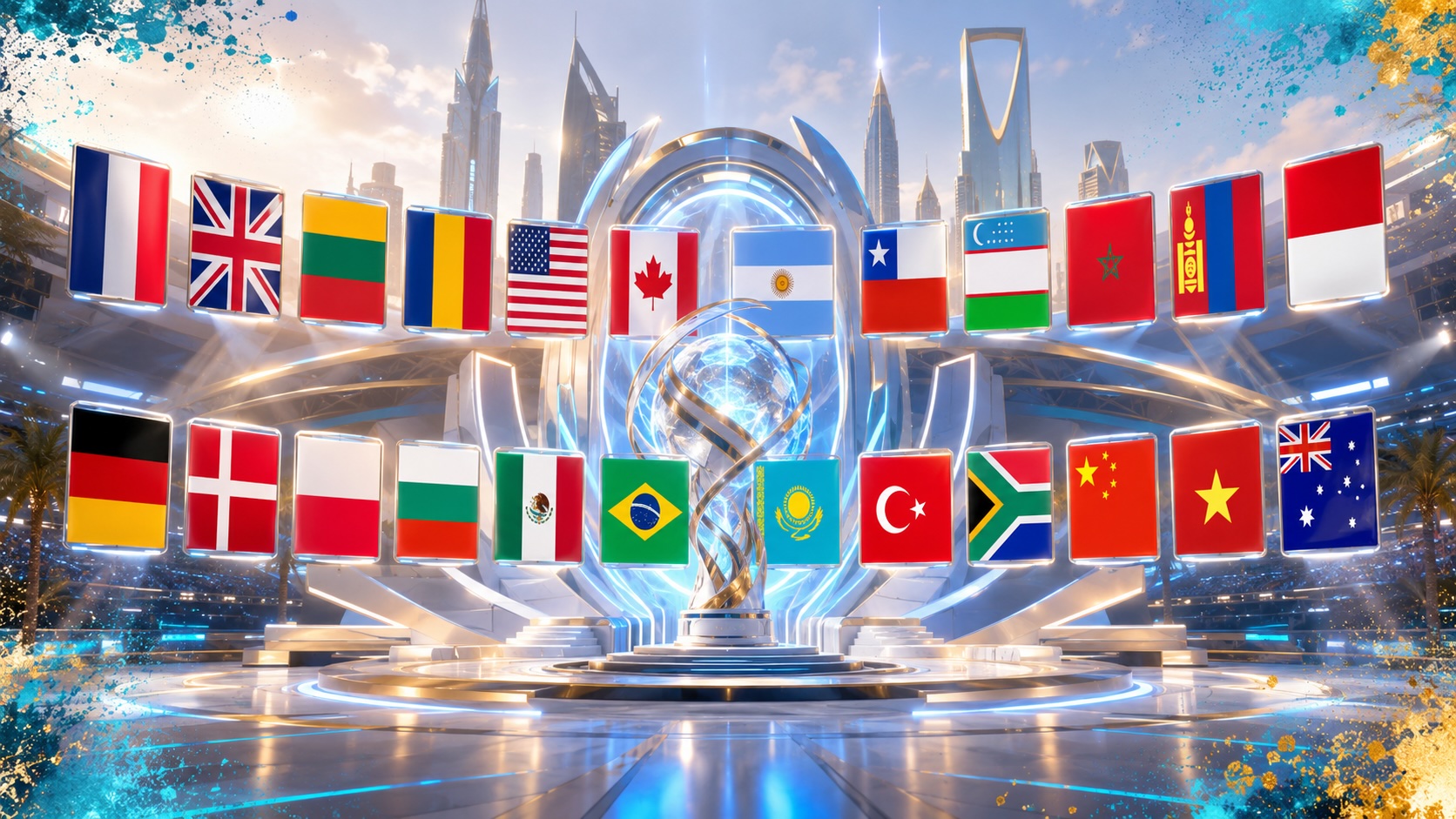 24 Nations Qualify for Inaugural Esports Nations Cup