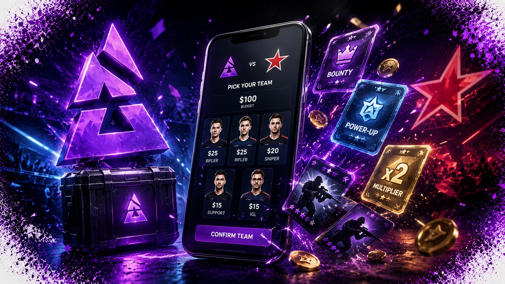 BLAST Bounty 2026: розклад і склад матчів першого дня