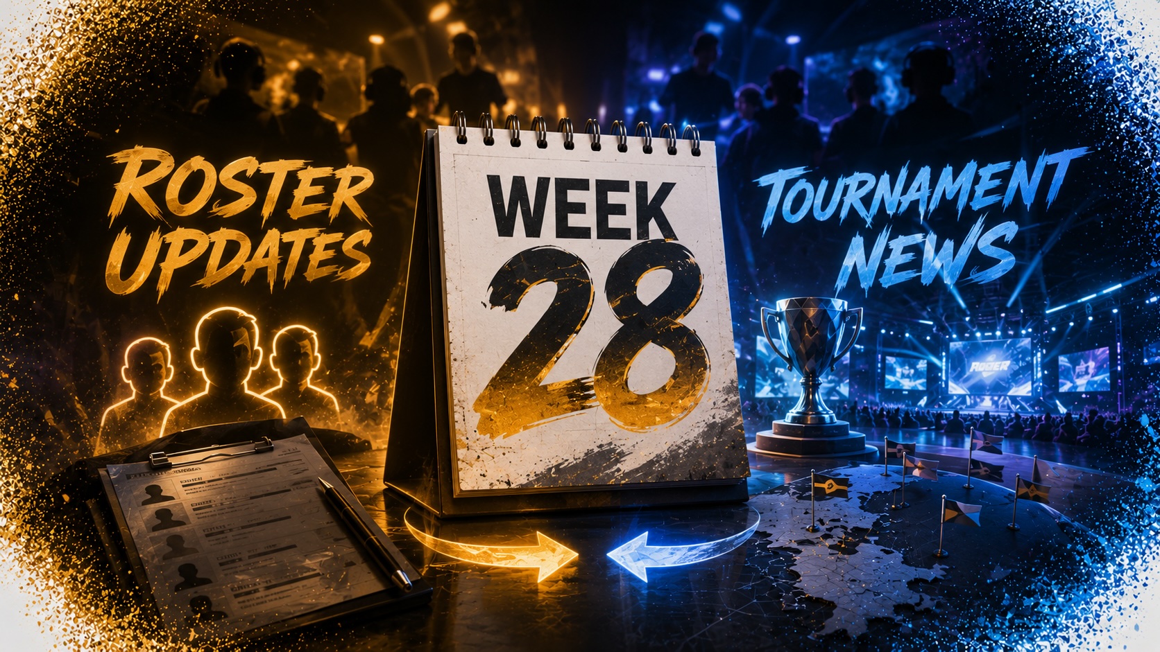 Week 28: Esports roster updates and tournament news