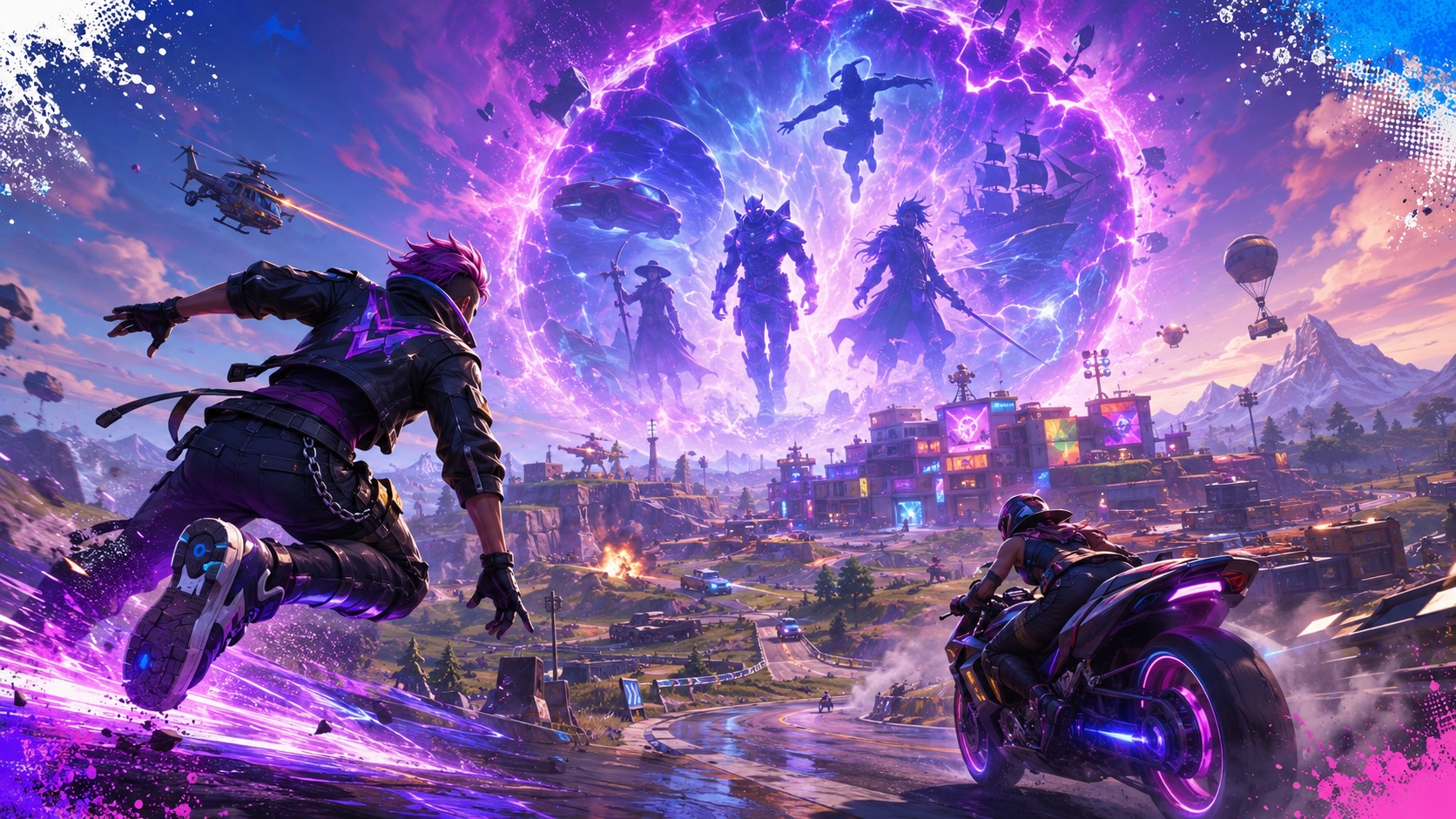 Fortnite Season 4 Overdrive to add major game crossovers