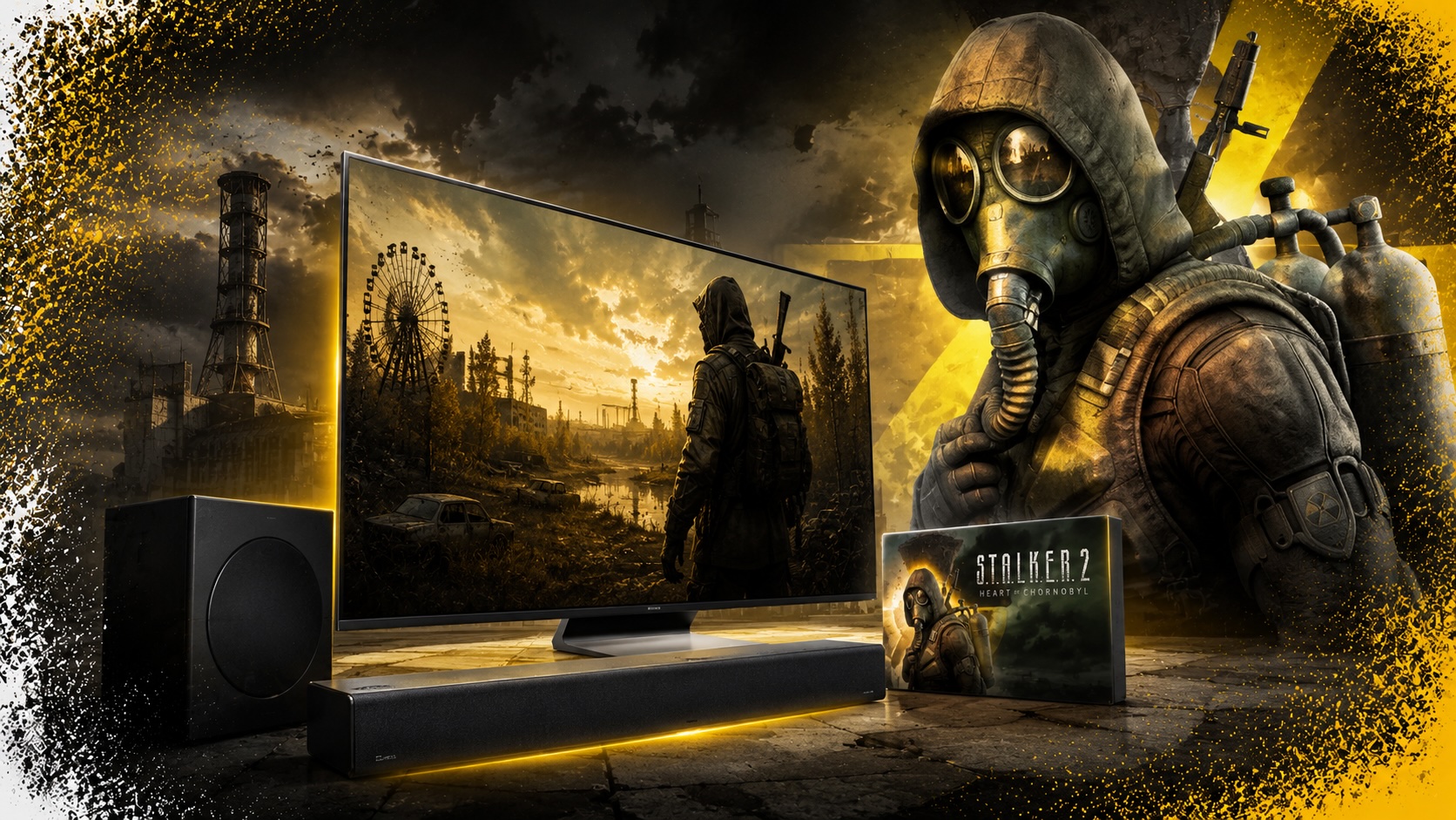 Samsung і GSC запускають бандл з TV, саундбаром і S.T.A.L.K.E.R. 2