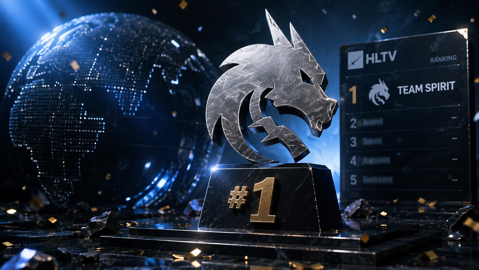Team Spirit liderem rankingu HLTV po Esports World Cup