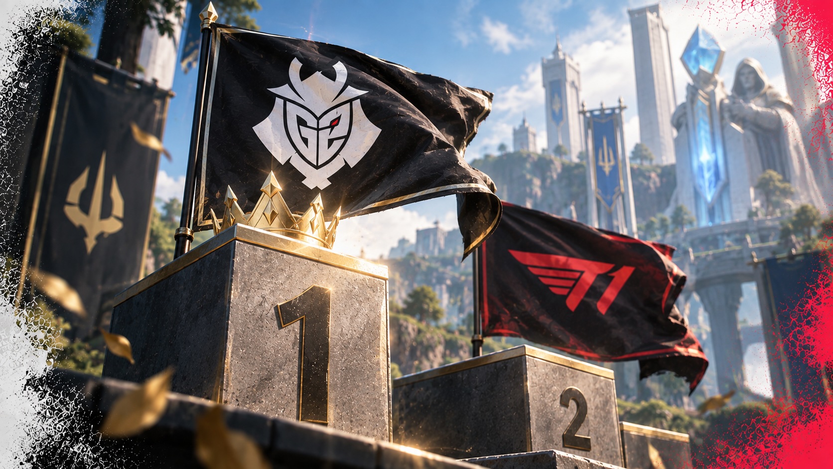 G2 overtakes T1 in Riot Global Power Rankings