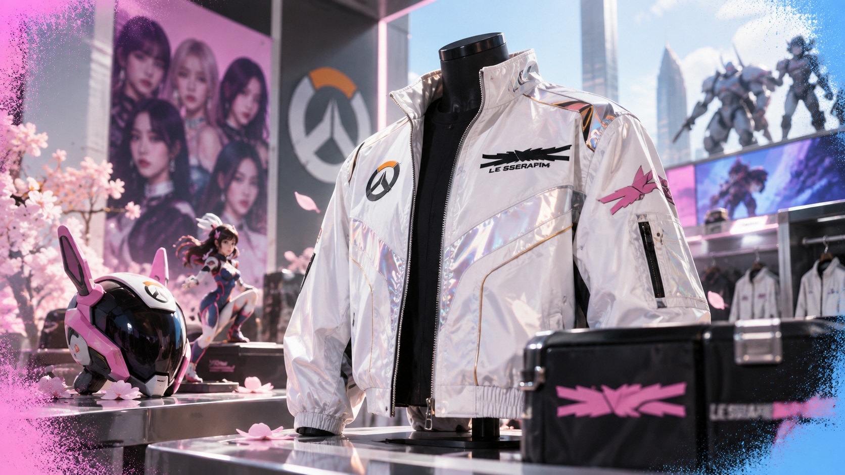 LE SSERAFIM x Overwatch jacket sells for ,100