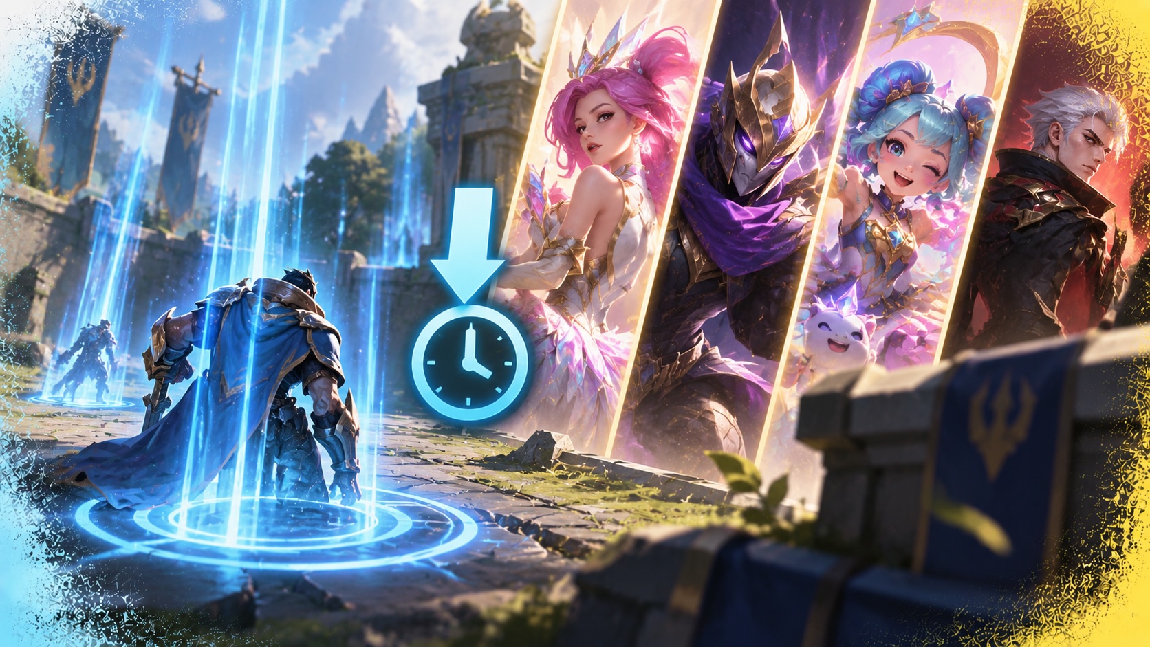 LoL Patch 26.19 Cuts Teleport Cooldowns, Adds Four Skins
