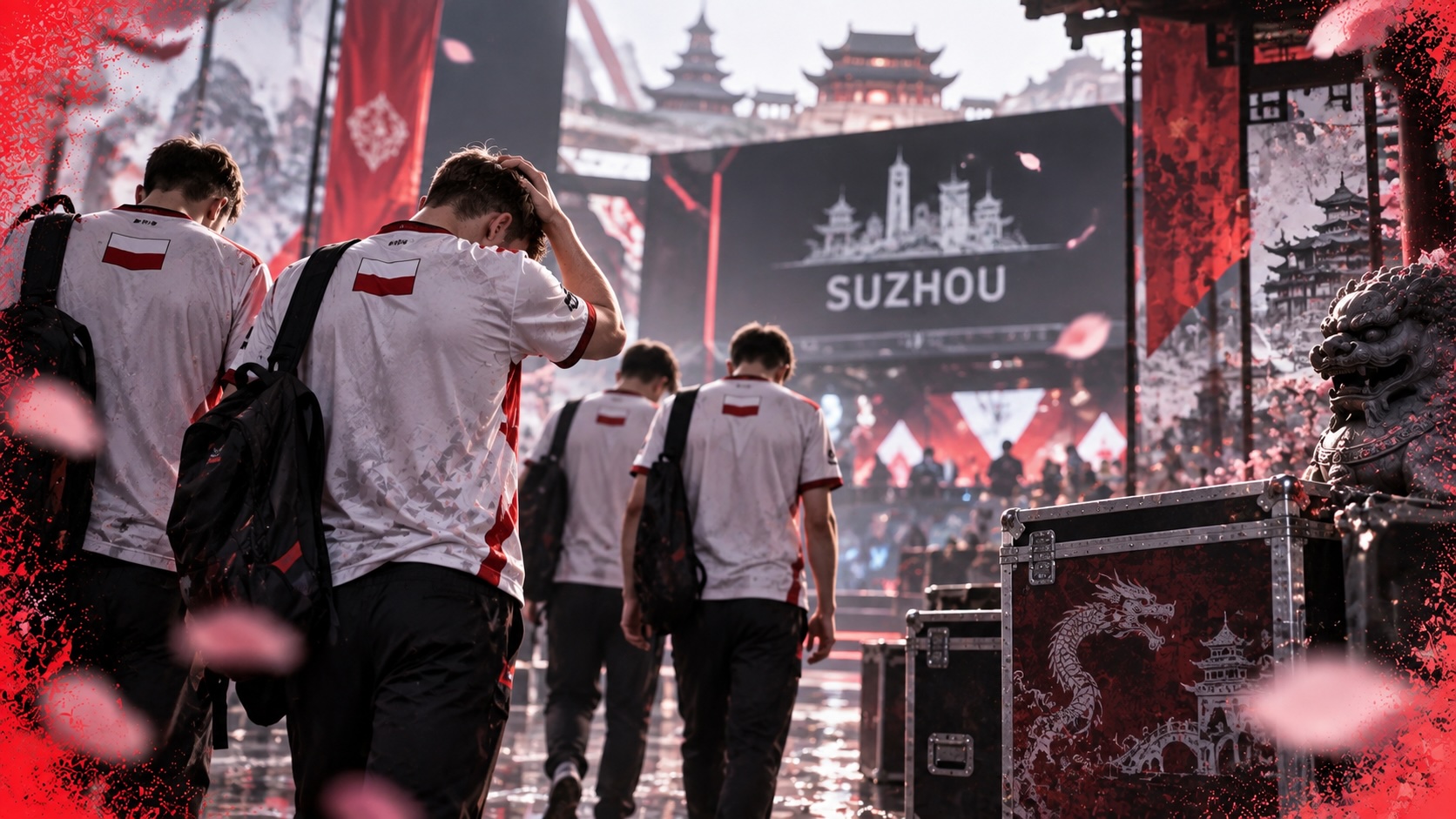 Polscy zawodnicy przegrali pierwsze mecze w Suzhou