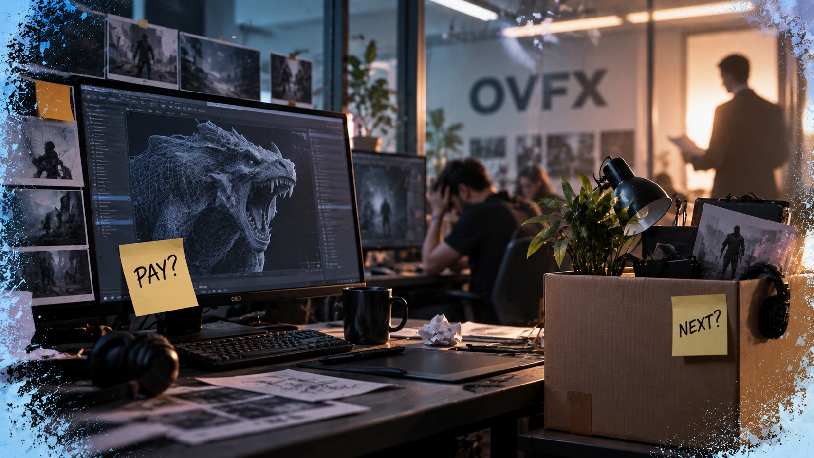 Pracownicy OVFX: zaległe wypłaty i groźby zwolnień