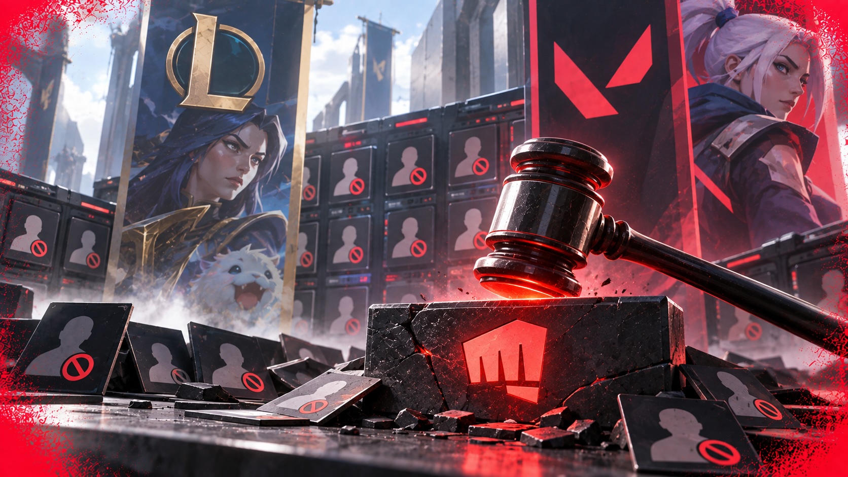 Riot penalizes 296,416 LoL and VALORANT accounts