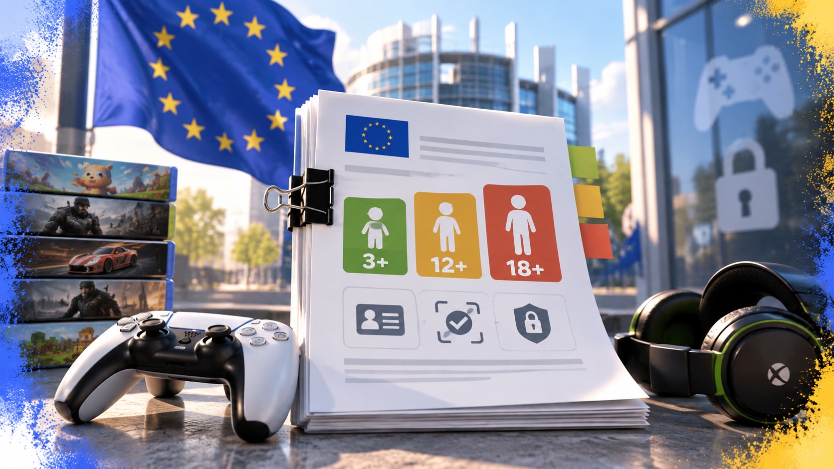 Wyciekł projekt EU Kids Act: progi wiekowe i weryfikacja gier