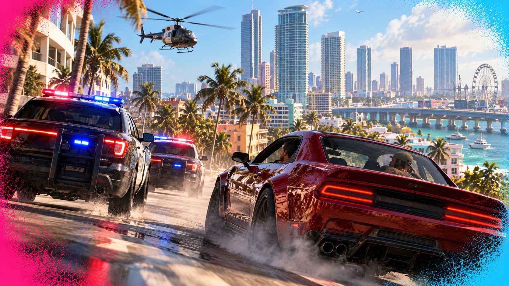 GTA 6: większa Leonida i policja, która zapamięta sprawcę
