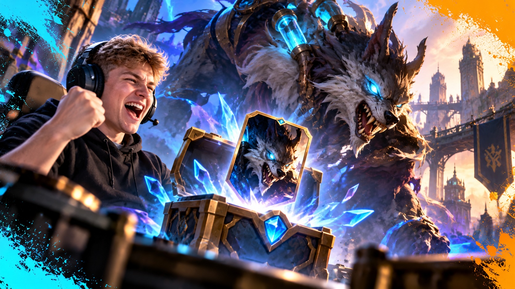Jynxzi’s LoL Event Offers Free Arcane Warwick Skin