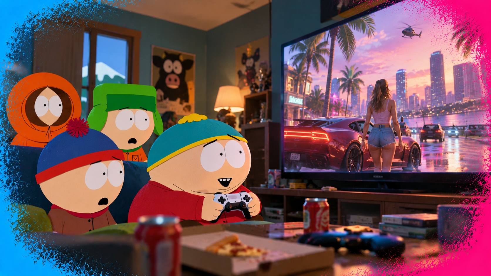 South Park pokazał fragment rozgrywki z GTA 6
