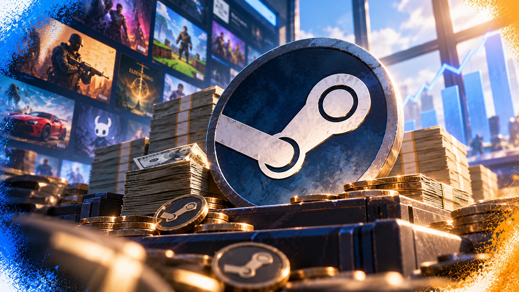 Steam: ,7 млрд у вересні, річний виторг близько млрд