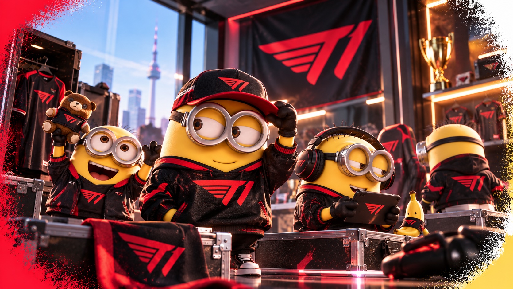 T1, Universal set to launch Minions esports collection